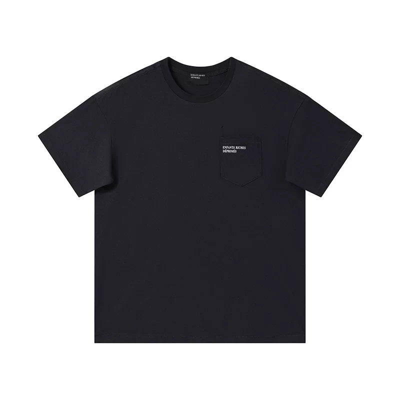 Enfants Riches Déprimés Chest Pocket Logo T-Shirt - Black
