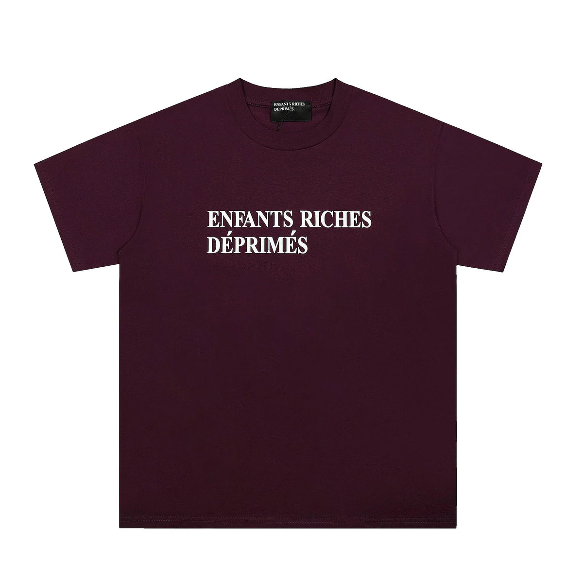 Enfants Riches Déprimés Classic Logo T-Shirt - Burgundy