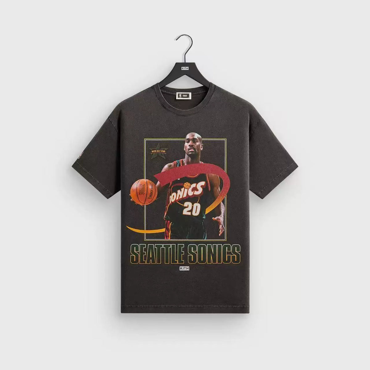 Kith x Seattle Sonics Vintage Basketball Player Tee