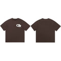 Cole Buxton Brown CB Star Graphic Logo T-Shirt