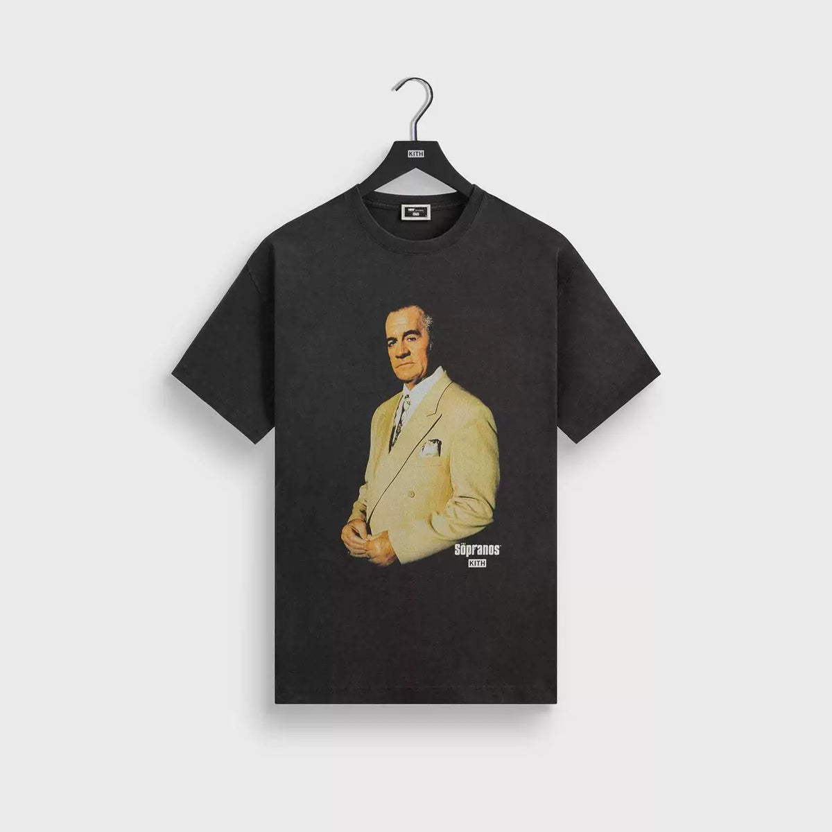 Kith x The Sopranos Black Tailored Suit Character Tee