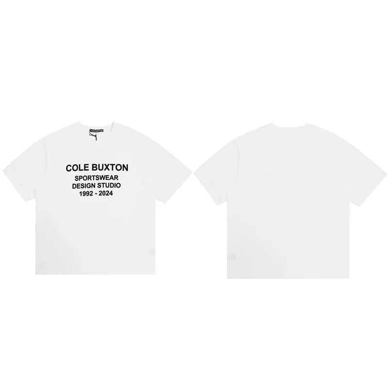 Cole Buxton White Sportswear Design Studio T-Shirt