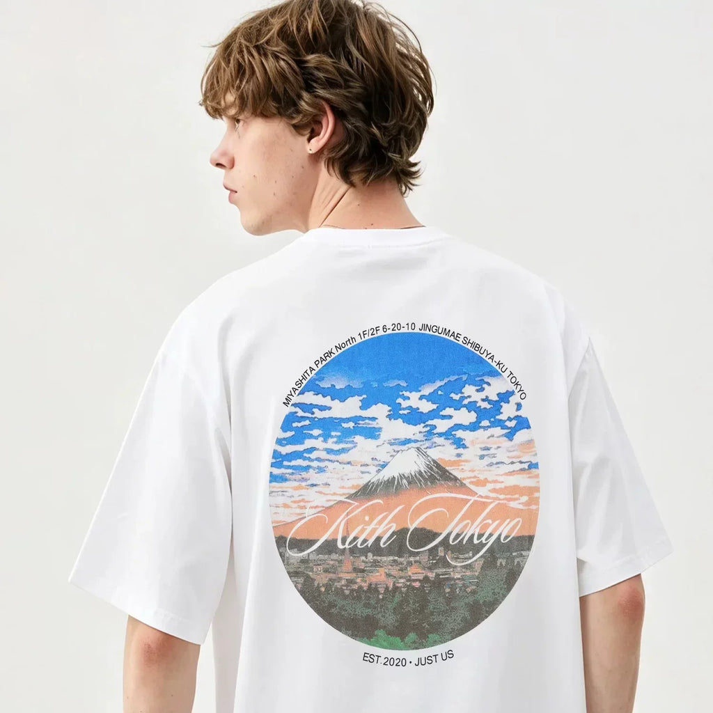 KITH Tokyo Fuji Mountain Graphic Tee